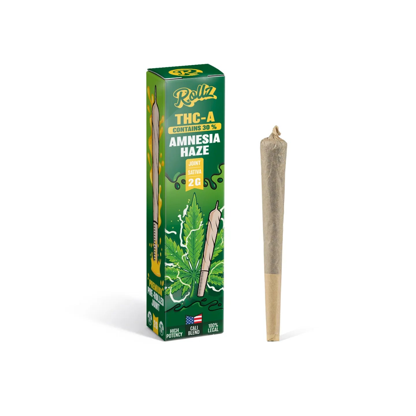THC-A Pre-Roll – 2G Cali Blend