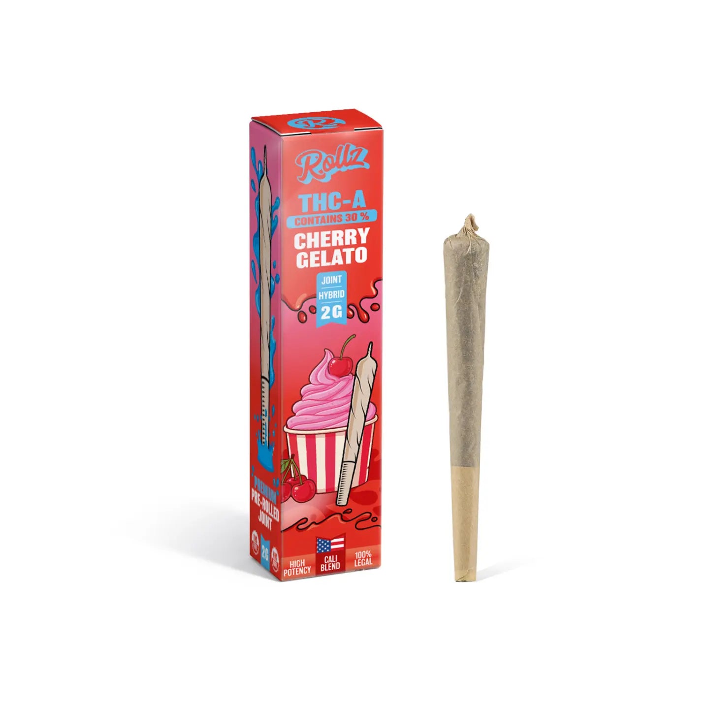 THC-A Pre-Roll – 2G Cali Blend