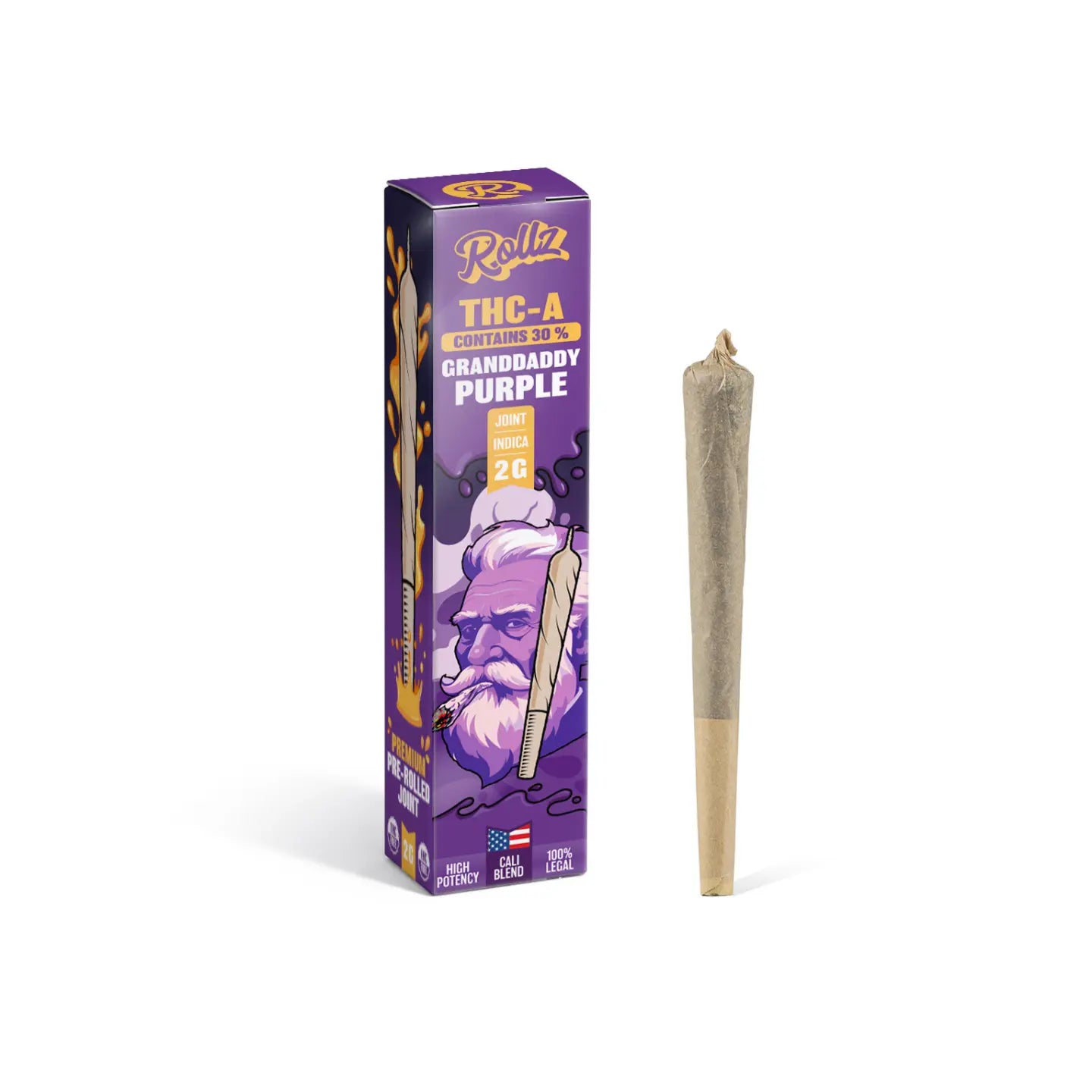 THC-A Pre-Roll – 2G Cali Blend