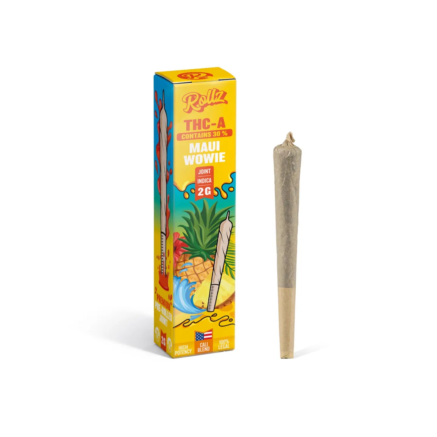 THC-A Pre-Roll – 2G Cali Blend