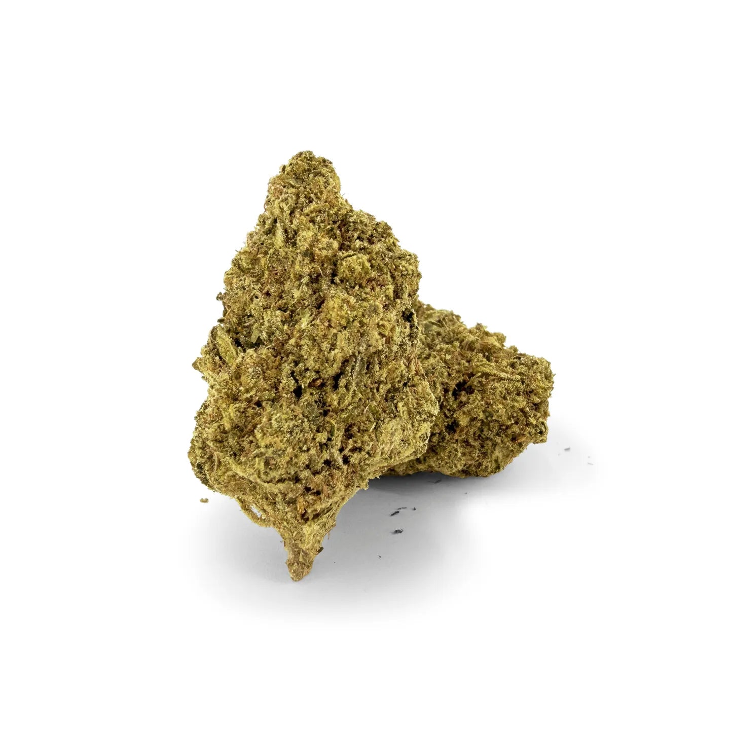 ROLLZ Cali Supreme THCA flower with silver pouch and premium green buds
